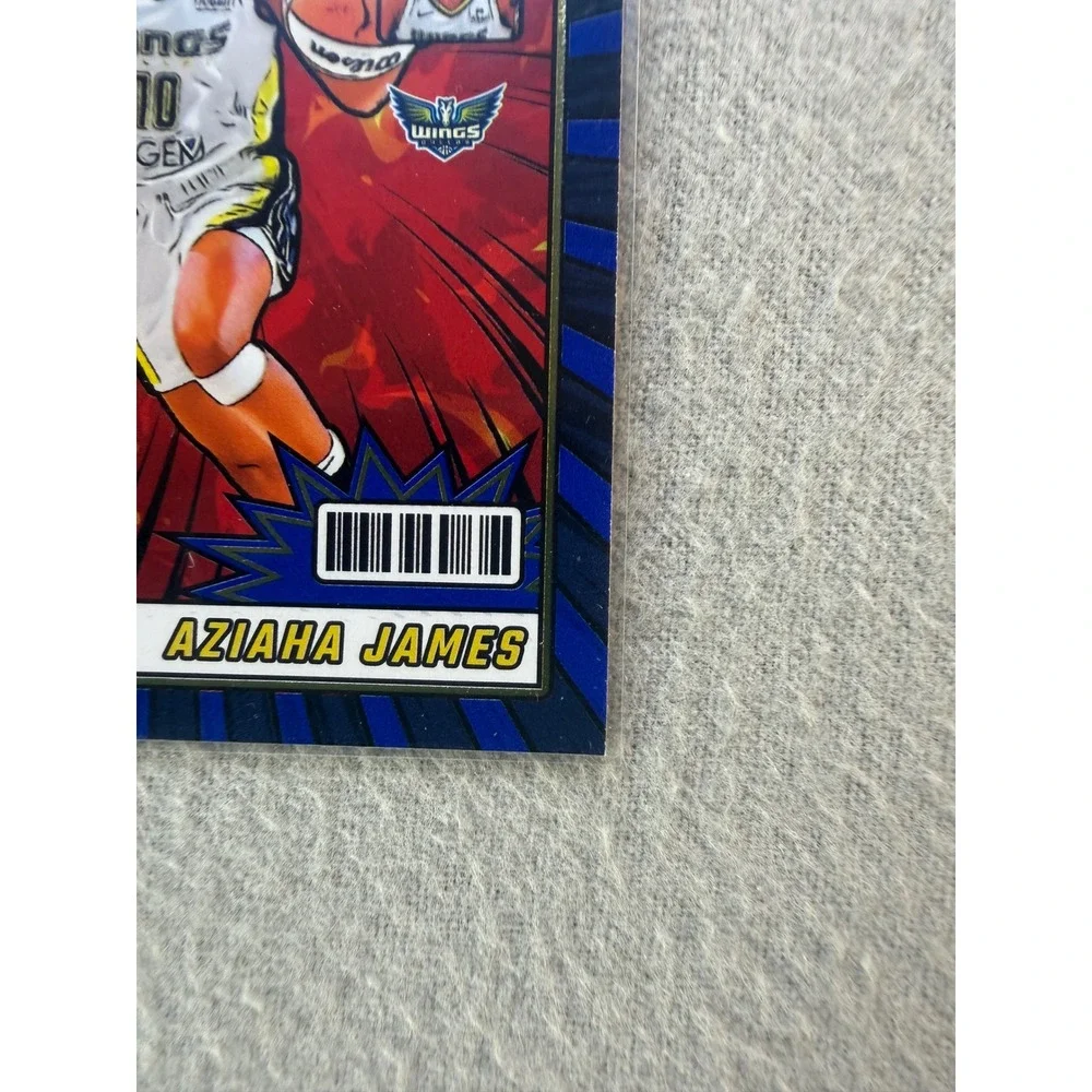 2025 Panini Donruss WNBA Aziaha James RC Net Marvels Press Proof Blue
